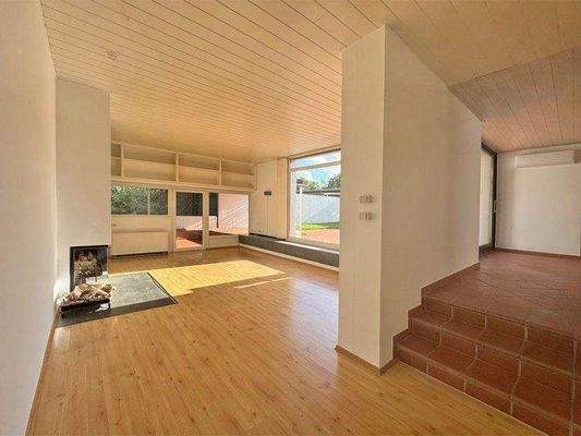 Wohnbereich mit Kamin...