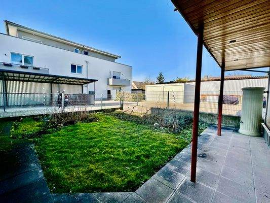 Einladender Gartenbereich