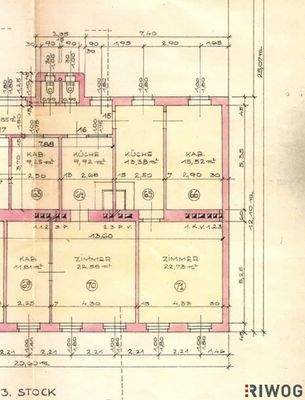 Grundrissplan TOP 15+16
