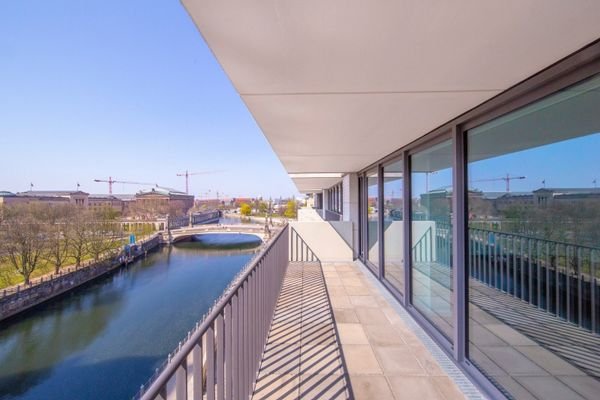 wohnen am wasser mit balkon