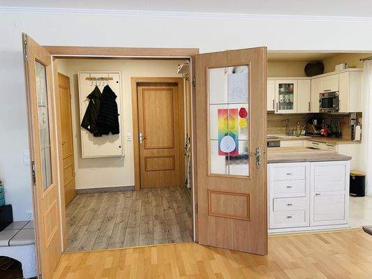 Blick in den Vorraum