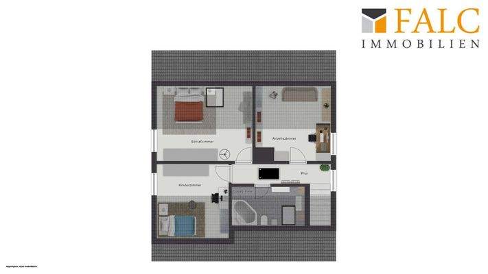 Grundriss Dachgeschoss