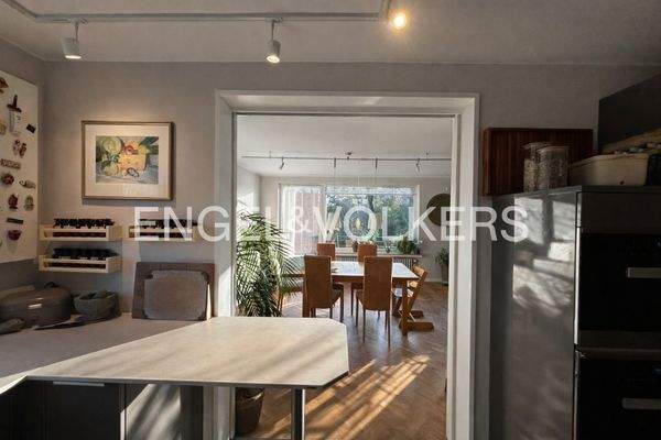 Blick aus der Küche