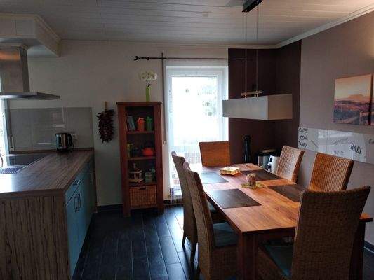 Essbereich und Küche