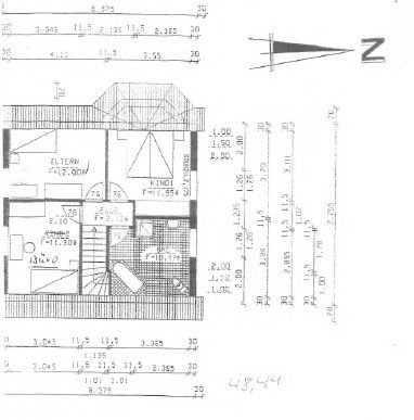 Grundriss Obergeschoss
