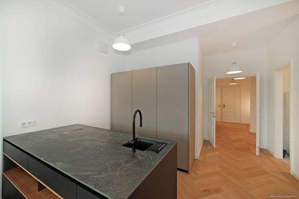 Offene Designerküche