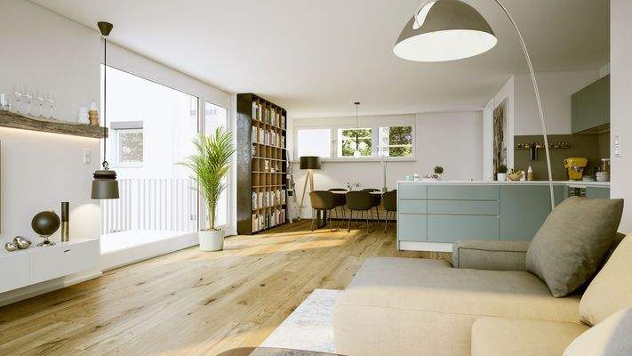 Wohnbeispiel 4-Zi Wohnung