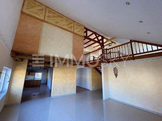 Wohnzimmer mit Gallerie 