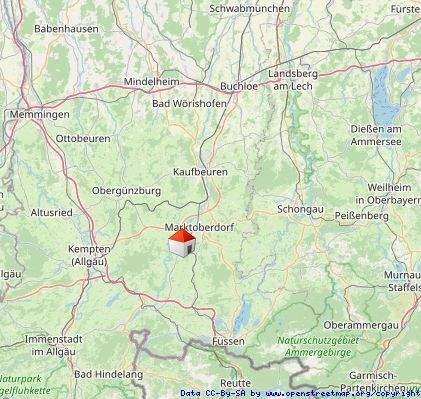 ÜBERREGIONALE VERKEHSANBINDUNG, A96, A7, B12, B16