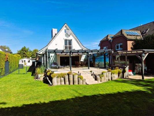 Gartenansicht Haus A