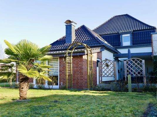 Hübsche Gartenansicht