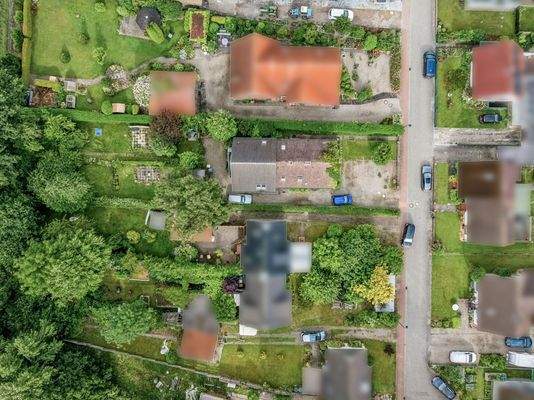 Grundstück von oben 