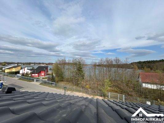 Blick aus Dachfenster