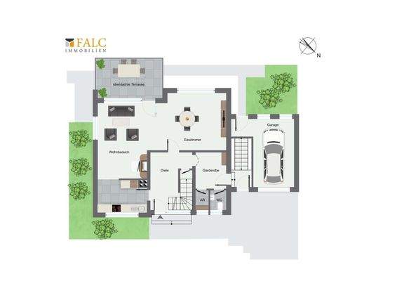 Grundriss Erdgeschoß