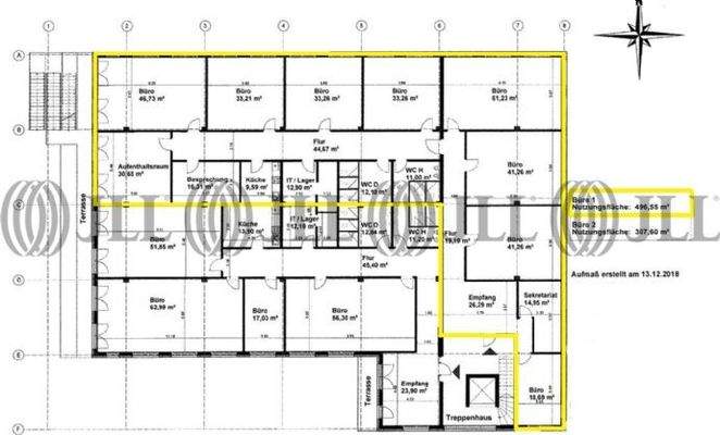 Beispielhafter Grundriss 2. Obergeschoss