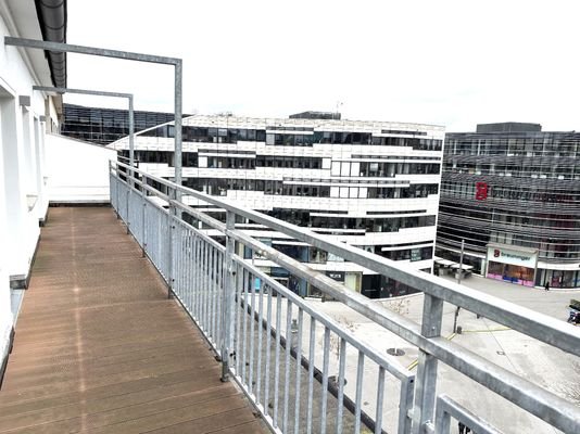 Großer Balkon