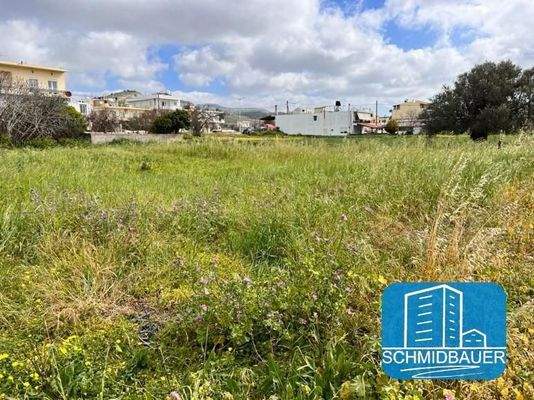 Kreta, Mires: Baugrundstück in einer Kleinstadt zu verkaufen