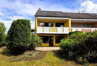 Hausansicht vom Garten