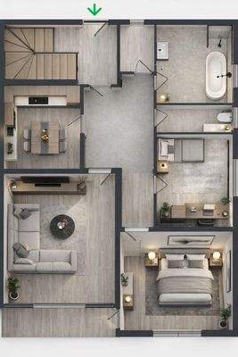 Grundriss Erdgeschoss