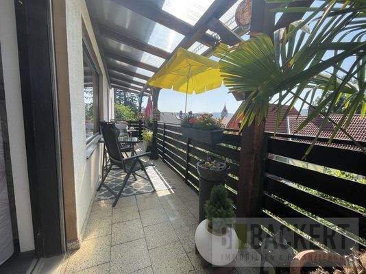 Balkon  Wohnung 1. OG rechts