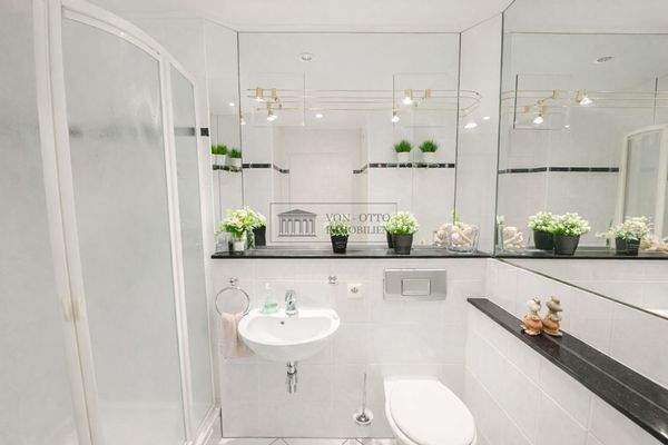 Vollwertiges Gäste Bad