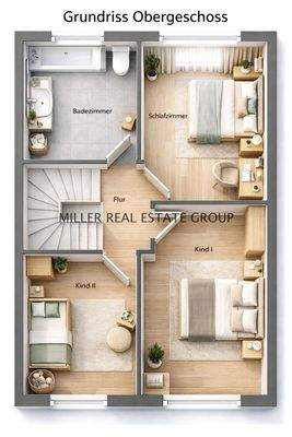 Grundriss Obergeschoss