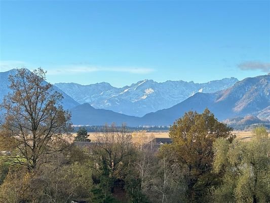 Ausblick vom Balkon