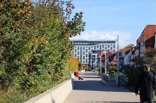 Die Promenade – direkt vor der Tür