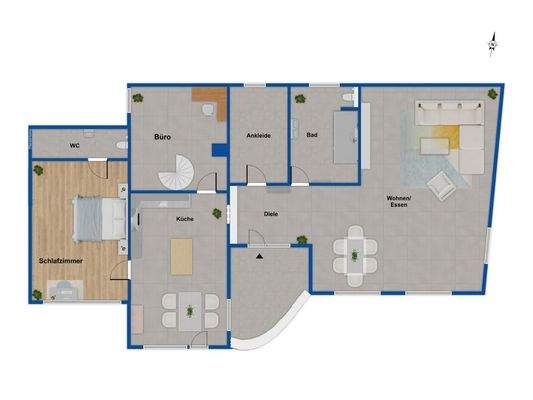 Grundriss Erdgeschoss