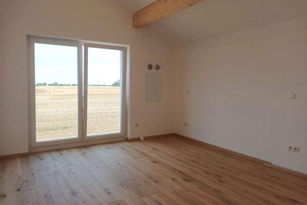 Tolle Aussicht im Schlafzimmer