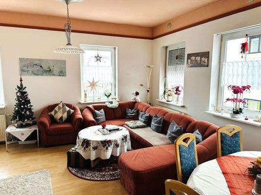 Wohnzimmer mittlere Whg 1.OG