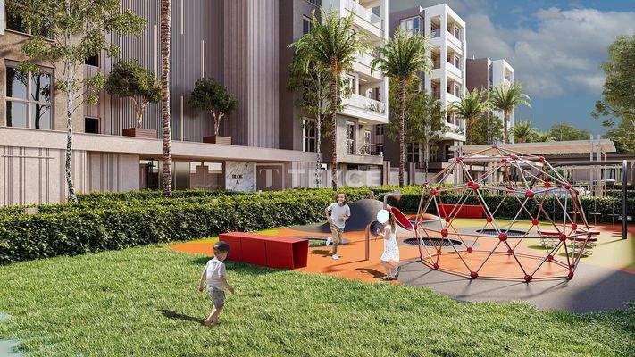 Flats for Sale in a Project with a Pool in Çankaya Antalya