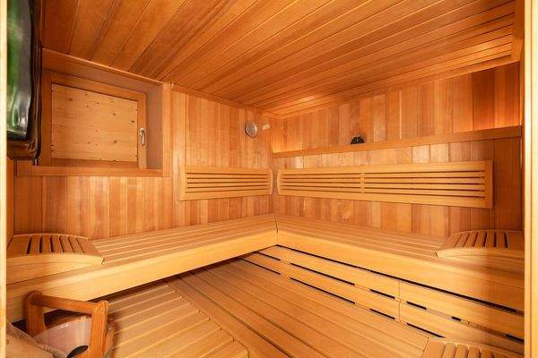 Sauna im Kellergeschoss
