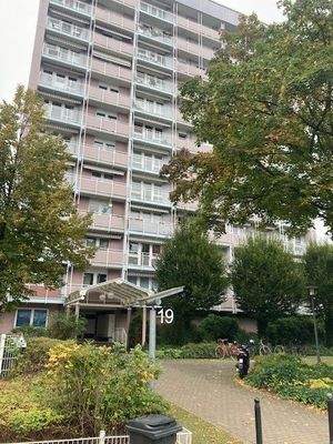 Hausansicht des Hochhauses Bethnal-Green-Str. 19