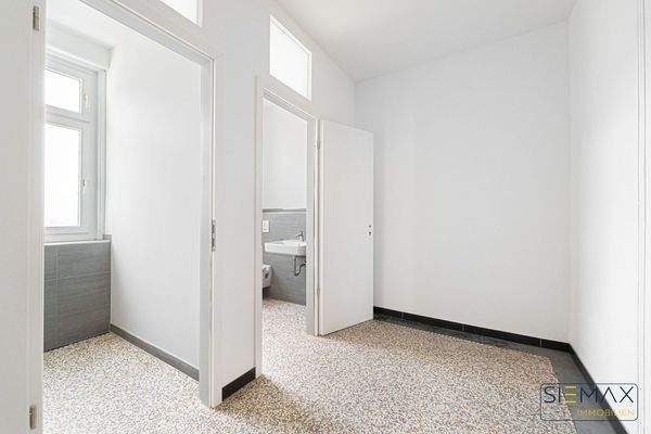 Eingang zu den anderen 2 WC´s