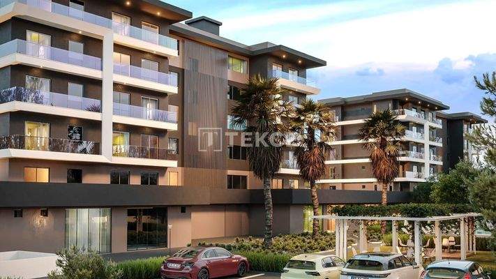 Antalya Apartments in a Complex with Pool and Parking