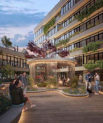 Dachterrasse Zen Pavillon