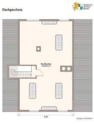 Grundriss Dachgeschoss