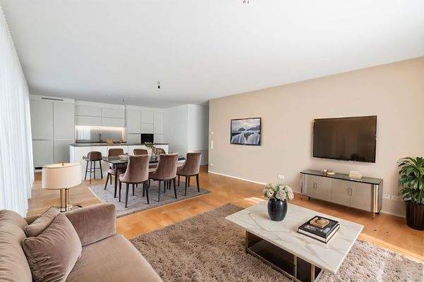 Wohnbereich virtuelle Möblierung