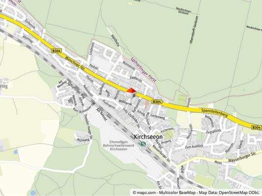 Geolyzer Kartenausschnitt