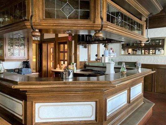 Theke in der Gaststätte