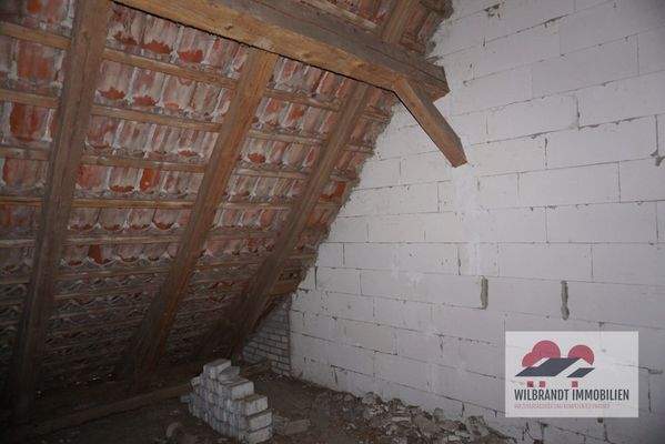 Detail auf dem Heuboden