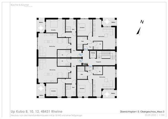 Übersichtsplan 3.OG_H3