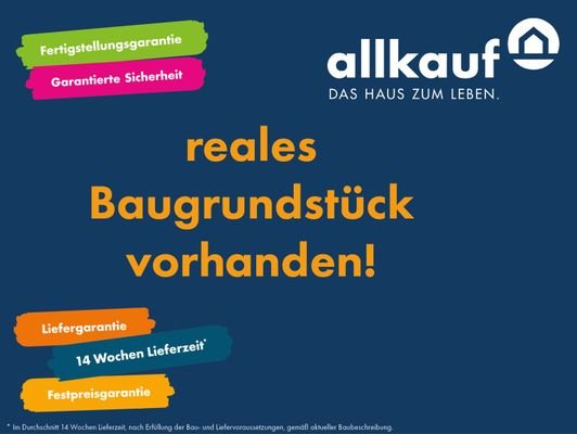 reales Baugrundstück