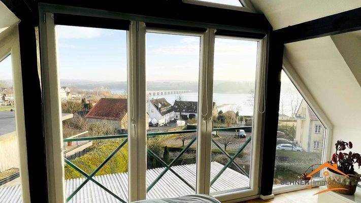 Blick aus dem Elternschlafzimmer