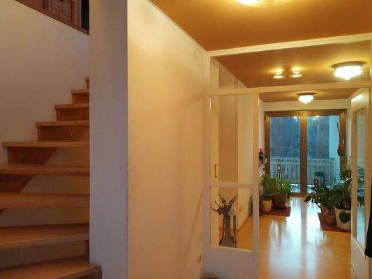 Eingang, Flur Richtung Garten