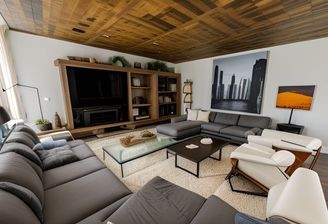 Wohnzimmer im EG-gestaged