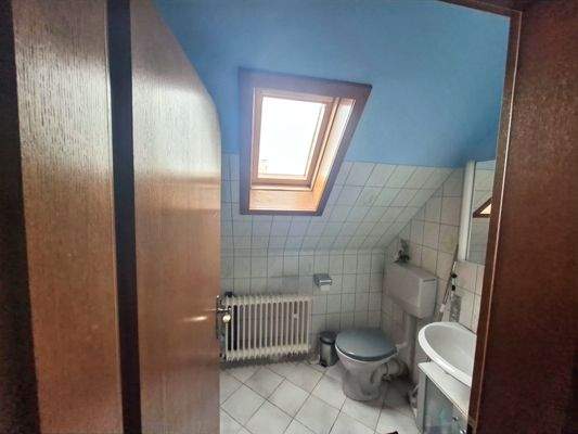 Tageslicht-Bad im Dachgeschoss