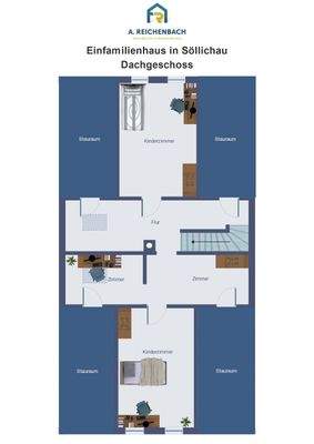 Grundriss Dachgeschoss