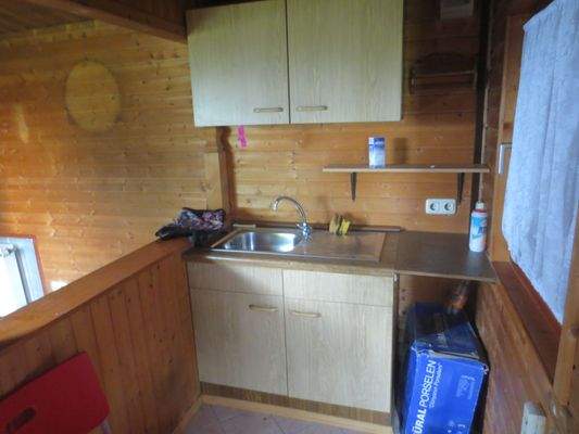 Gartenhütte Küche